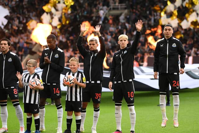 Bruno Guimaraes is believed to be putting pen to paper on a new contract (Image: Getty Images)