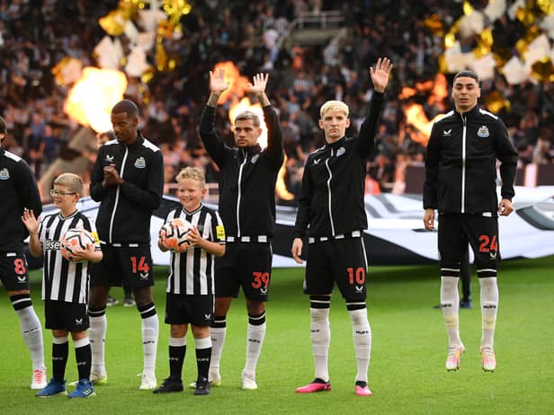 Bruno Guimaraes is believed to be putting pen to paper on a new contract (Image: Getty Images)