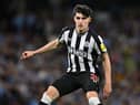 Newcastle United full-back Tino Livramento. (Photo by Stu Forster/Getty Images)