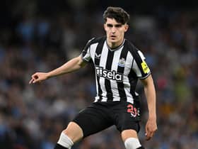 Newcastle United full-back Tino Livramento. (Photo by Stu Forster/Getty Images)