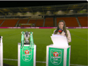 Newcastle are aiming to lift their first major trophy since 1969. (YouTube)  
