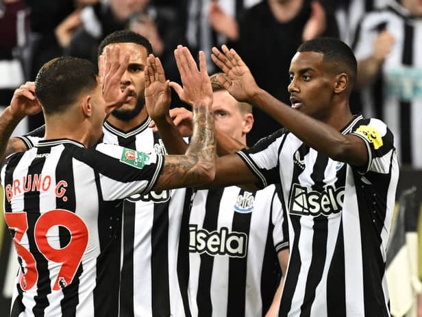 Newcastle United player ratings from the 1-0 win over Manchester City. (Photo by OLI SCARFF/AFP via Getty Images)