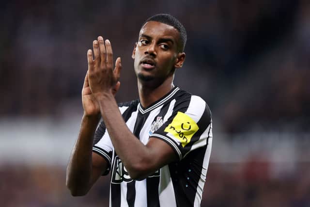 Newcastle United star Alexander Isak.  (Photo by George Wood/Getty Images)