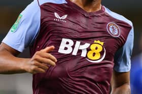 Aston Villa have complained about their 'wet look' Castore shirts.
