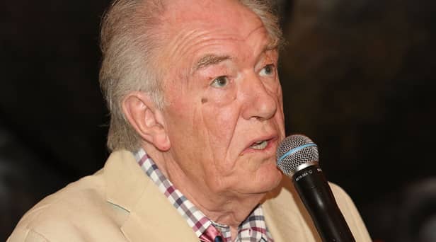 Sir Michael Gambon has died aged 82, his family has confirmed. (Credit: Getty Images)