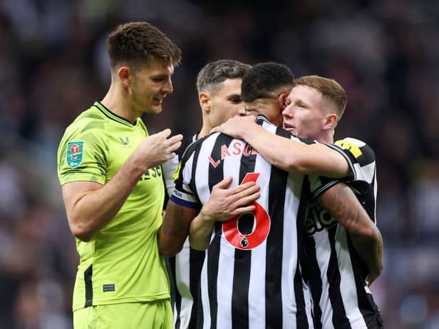 Newcastle United defeated Manchester City in Round 3 of the Carabao Cup