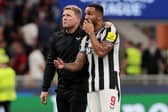 Eddie Howe and Callum Wilson at Newcastle United (Image: Getty Images)