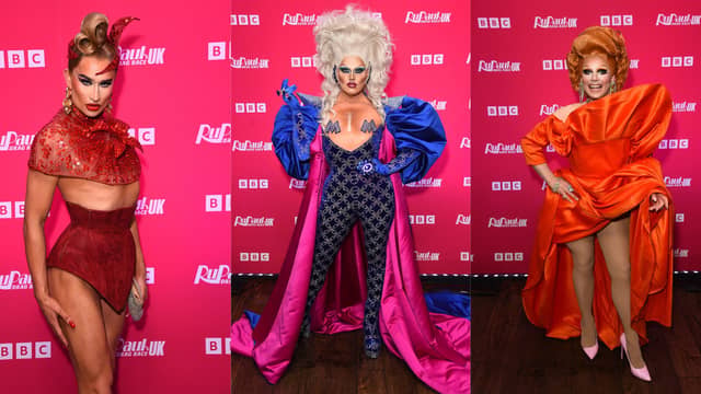 Tomara Thomas, Michael Marouli and Ginger Johnson are competing in series five on Ru Paul’s Drag Race.