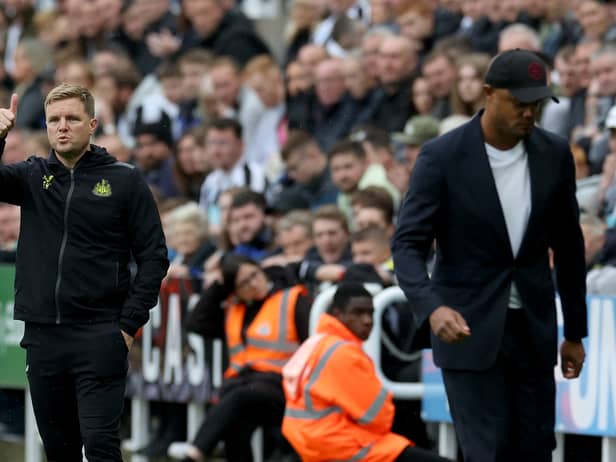 Eddie Howe is hoping to add further strength to his backline. (Getty Images)