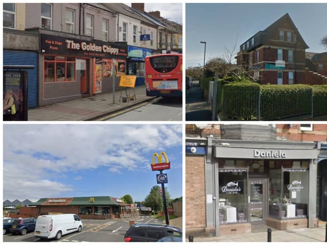 These are some of the sites with new food hygiene ratings. 