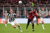 AC Milan v Newcastle United in September. 