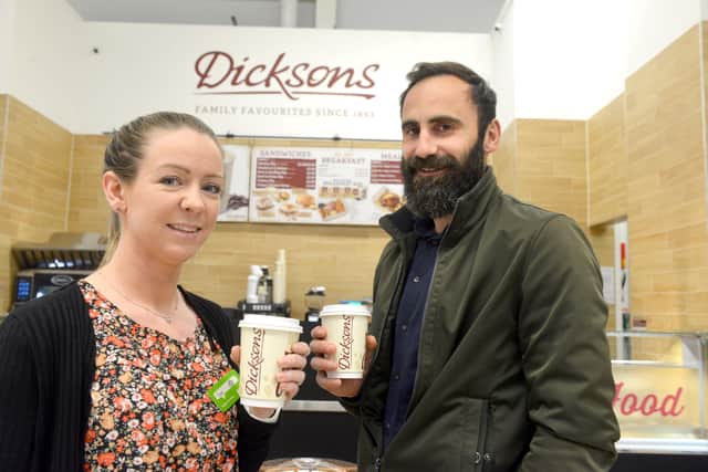 Mike Dickson, retail growth director for the Dicksons South Shields firm welcomes new branch