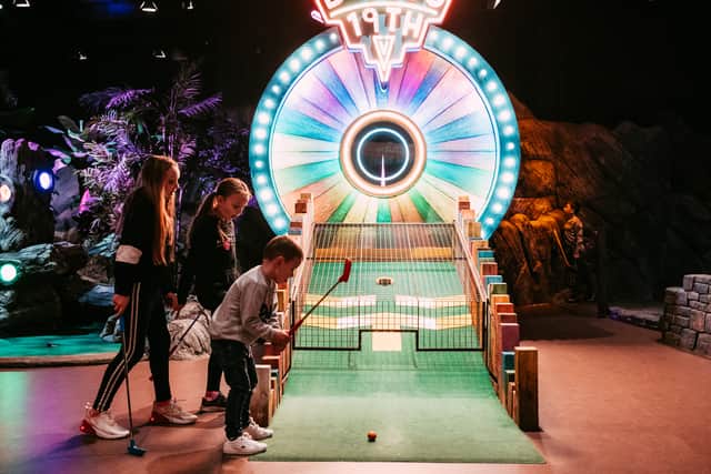 If you get a hole-in-one on the bonus 19th hole, you’ll win a free 18-hole game of mini golf. Photo: The Manc Photographer.