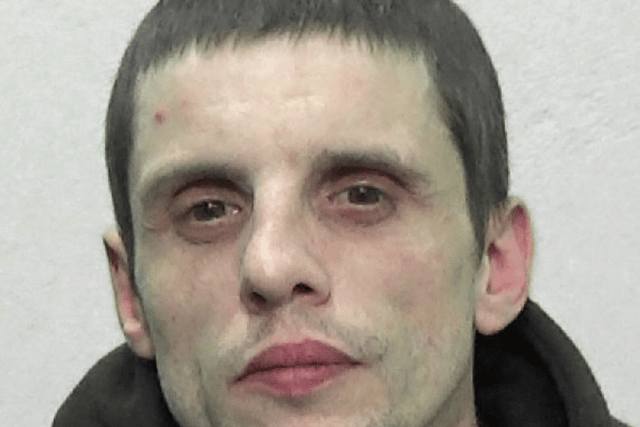 Carl Beadle, 39, from South Shields, is wanted in connection with a burglary.