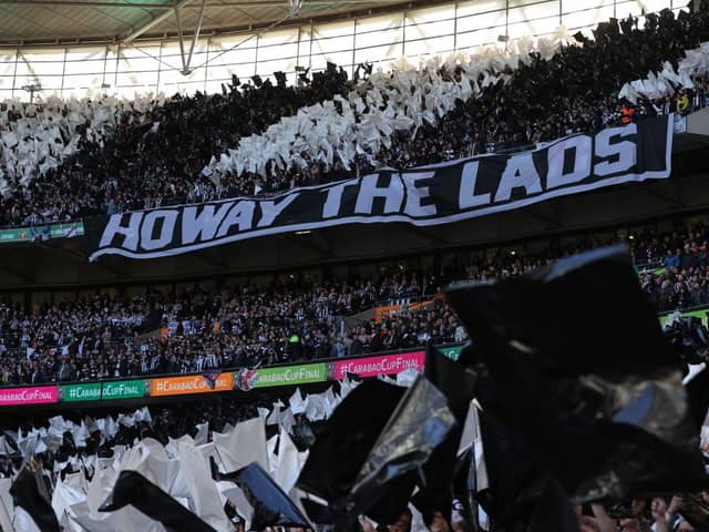 Newcastle United fans will be returing to Wembley Stadium this weekend. 