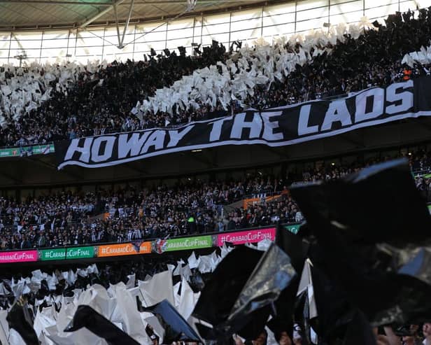Newcastle United fans will be returing to Wembley Stadium this weekend. 