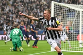 Sean Longstaff scored in the Champions League for Newcastle United last week.  