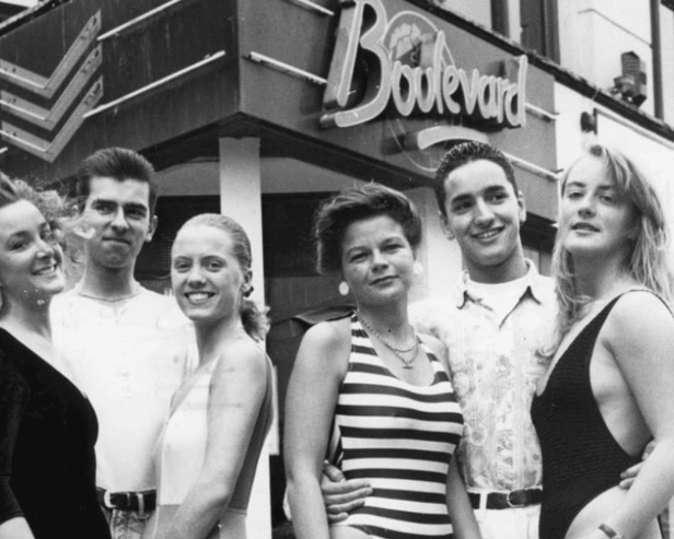 Who remembers this scene from Boulevard in 1991? Photo: Shields Gazette