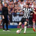 Newcastle United midfielder Elliot Anderson. . (Photo by Tom Dulat/Getty Images)