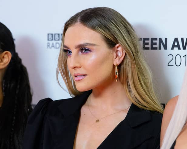 Fellow Little Mix member and Sanddancer Perrie Edwards.