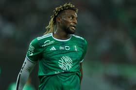 Allan Saint-Maximin at Al Ahli.  