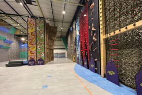 Simonside Climbing Wall