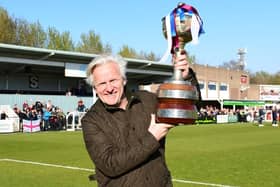 Geoff Thompson announced he put South Shields FC up for sale in October. Photo: Kevin Wilson.