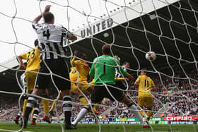 Mark Viduka’s disallowed goal for Newcastle United.  