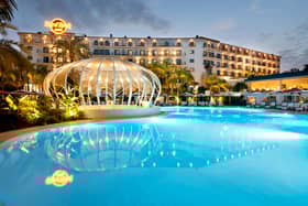 The pool at Hard Rock Hotel Marbella