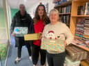 Volunteers from EE and an ACTS member of staff