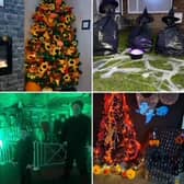 Halloween decorations around South Tyneside