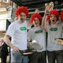 The annual pancake race in South Shields was always great fun and here are some of the 2009 competitors. Are you among them? Photo: IB Shields Gazette