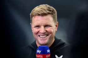 Newcastle United head coach Eddie Howe. (Photo by George Wood/Getty Images)