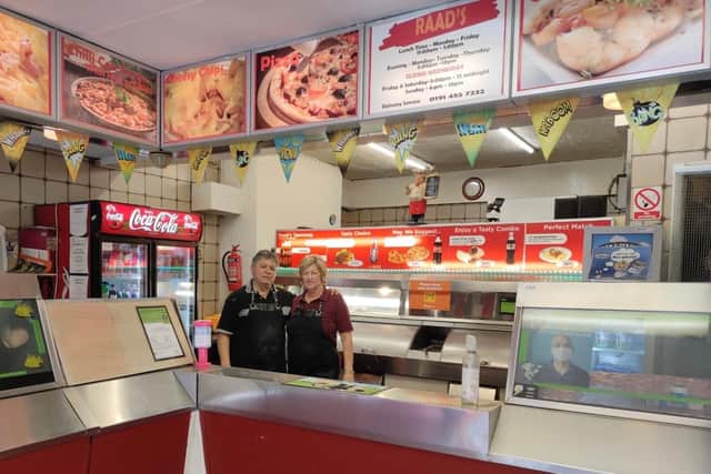 Raad and Carole of Raad's Takeaway