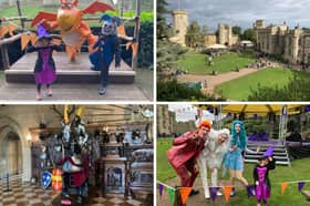 The Haunted Castle is on at Warwick Castle over Halloween