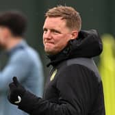 Eddie Howe is considering a move for two players in January. (Getty Images)