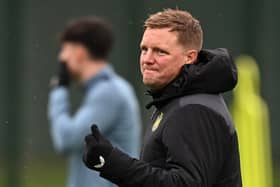 Eddie Howe is considering a move for two players in January. (Getty Images)
