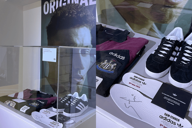 The exhibition features items from Sam Fender that he wore during his St James’ Park gigs in June. Photo: National World.