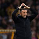Wolverhampton Wanderers’ English head coach Gary O’Neil gestures on the touchline during the English Premier League football match between Wolverhampton Wanderers and Newcastle United at the Molineux stadium in Wolverhampton, central England on October 28, 2023. (Photo by Adrian DENNIS / AFP) 
