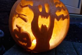 Excellent carving skills on this pumpkin
Credit: Emily Hayes