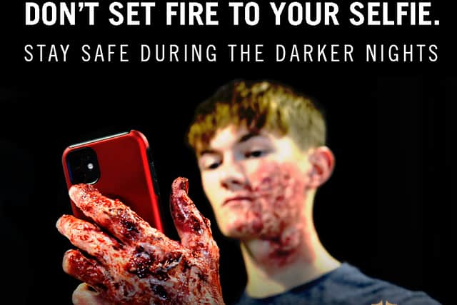 TWFRS to warn young people just how dangerous fire-setting can be not only for innocent bystanders but for the individuals starting the fires. 
CREDIT: TWFRS