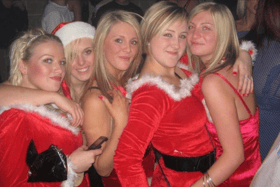 Getting into the Christmas spirit in 2007. Photo: Wayne Groves. 