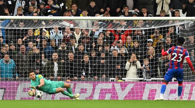 Nick Pope was the hero as Newcastle United defeated Crystal Palace on penalties last season