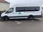 Wheels stolen from Boldon Nursery School's minibus