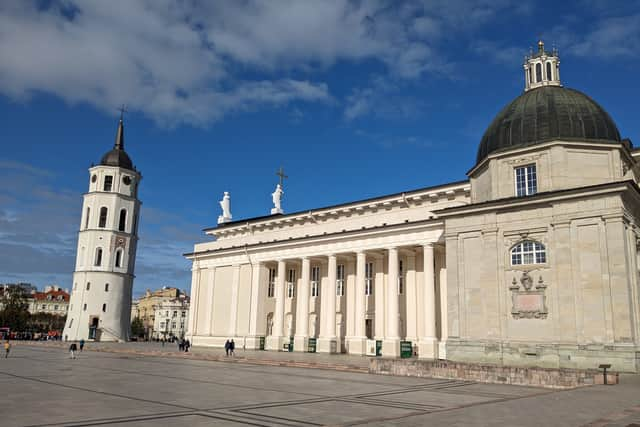 Cathedral Square in Vilnius