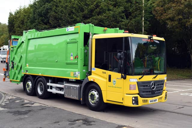 South Tyneside residents and businesses are warned that there will be no bin collections during a period of strike action next week. Photo: South Tyneside Council.