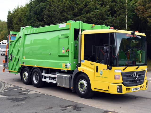 South Tyneside residents and businesses are warned that there will be no bin collections during a period of strike action next week. Photo: South Tyneside Council.