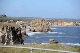 A 20-year-old woman has died after falling from Marsden cliffs. Photo: National World.