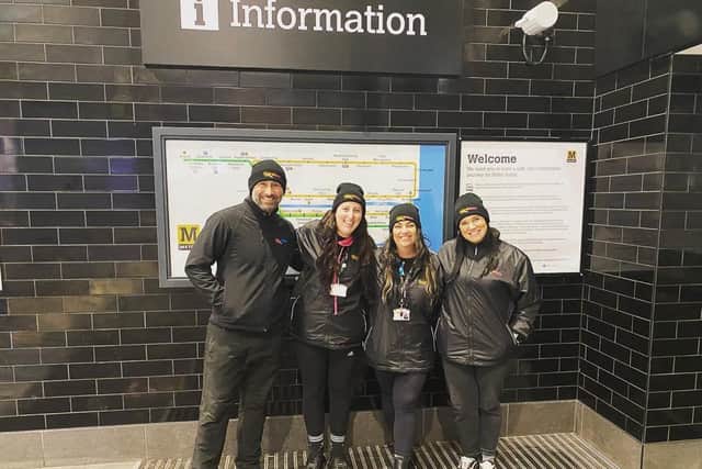 Staff involved in the scheme L-R Lee Crosby, Lianne Reidy, Lindsey Purvis and Jessica Lamb