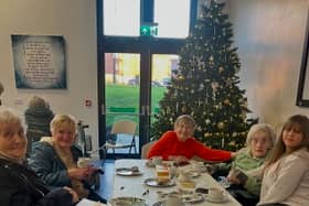 Service users enjoy last year's Christmas event